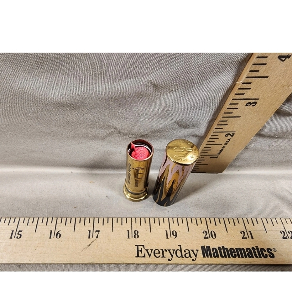 Vintage Lipstick Tube Goubaud de Paris No Color Tag Red New York Empty Tube - Picture 5 of 5
